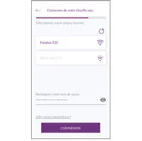 Connectivité chauffe-eau wifi